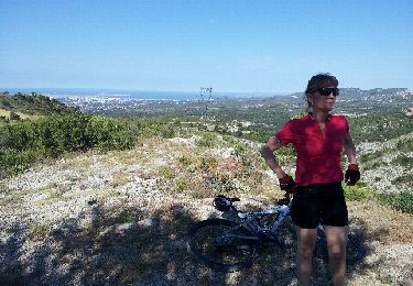 Trail Mountain bike Allauch - le terme par le ratier et pichauris - Photo