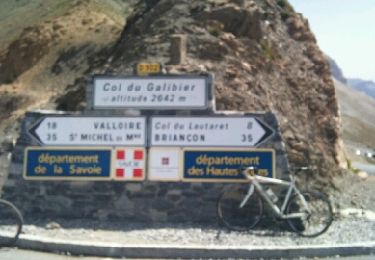 Tour Fahrrad Saint-Martin-de-Queyrières - briançon, col du galibier  - Photo