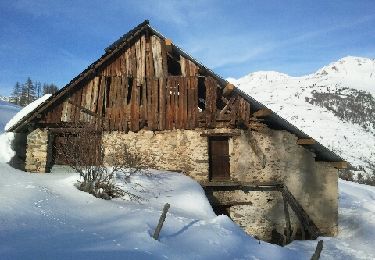 Randonnée Raquettes à neige Le Monêtier-les-Bains - les sagnières - Photo