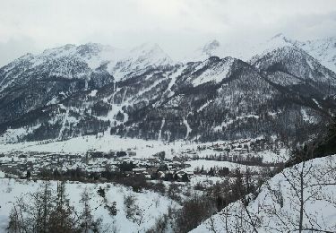 Randonnée Raquettes à neige Le Monêtier-les-Bains - Sainte Anne  - Photo