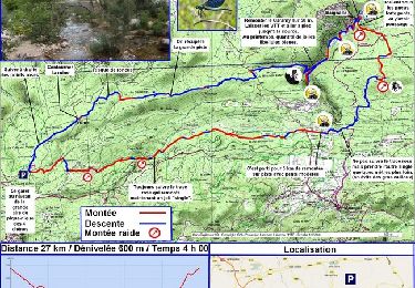 Excursión Bici de montaña Rougiers - Gorges du Caramy - Rougiers - Photo