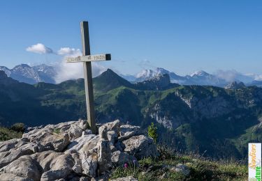 Tour Wandern Mont-Saxonnex - Les Rochers de Leschaux, 1936m - Mont Saxonex - Photo
