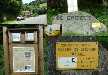 Tour Laufen Saint-Bonnet-le-Courreau - La Cascade de Chorsin - Sauvain - Photo