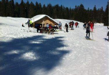 Randonnée Sports d'hiver Les Déserts - fond féclaz - Photo