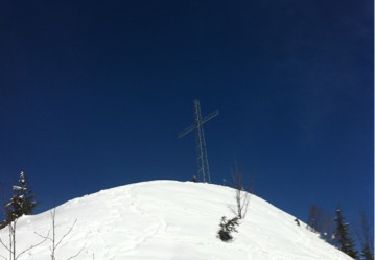 Tocht Sneeuwschoenen Le Grand-Bornand - liaison grand bornand St. jean de sixt - Photo