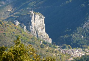 Randonnée V.T.T. Castellane - Espace VTT - FFC du Verdon et des vallées de l'Asse - Circuit 2 - La Colle Brayal - Photo