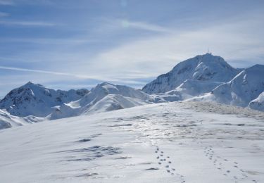 Tocht Sneeuwschoenen Campan - Liset de Hount Blanque - Campan Peyras - Photo