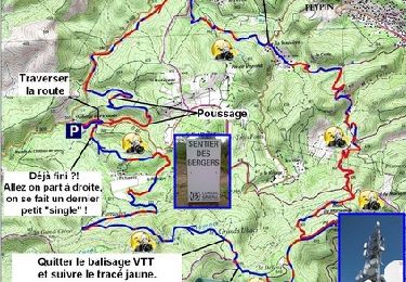 Tour Mountainbike Allauch - Garlaban - Mont du Marseillais - Photo