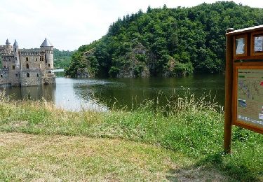Tour Wandern Saint-Priest-la-Roche - Autour des Gorges de la Loire - PR N° 5 : Le Château de la Roche - Saint-Priest-la-Roche - Photo