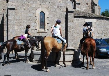Tour Pferd Rocles -  Relais de Palhères - Ville Vieille - Rocles - Photo