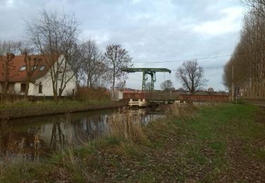 Randonnée Marche Moerbeke - Oost-Vlaanderen - Moerbeke:  Moervaart-Liniewegel - Photo