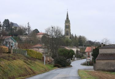 Tour Wandern Castelnau-sur-Gupie - Castelnau sur Gupie, dans les coteaux de Garonne - Photo