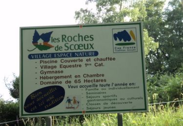 Trail Walking Chamberet - Les Roches de Scoeux - Chamberet - Photo