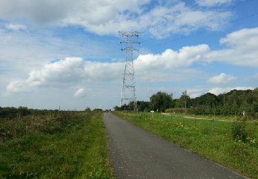Randonnée Vélo Maasmechelen - Limburg Nat Park Hoge Kempen Rekem Maas Maastricht Briegden Zutendaal - Photo