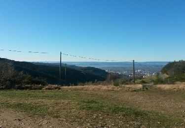 Randonnée Course à pied Saint-Étienne - salvaris sans bitume v0 - Photo