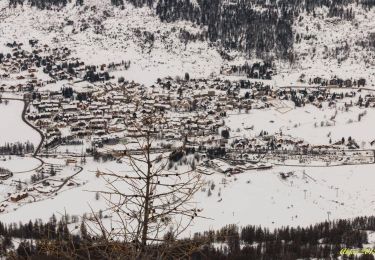 Tocht Sneeuwschoenen Le Monêtier-les-Bains - Belvédère du Clôt du Refour - Photo
