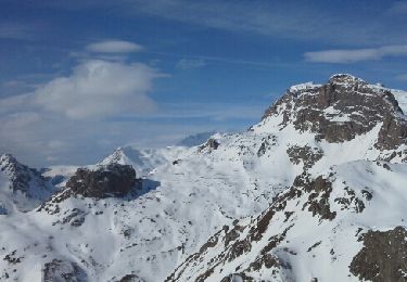 Excursión Raquetas de nieve Le Monêtier-les-Bains - Col de l'Aiguillette - Photo