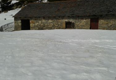 Randonnée Raquettes à neige La Llagonne - étang de la Pradelle - Photo