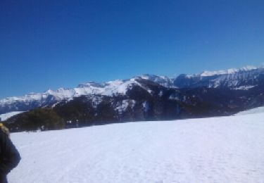 Randonnée Raquettes à neige Auzet - le marzenc - Photo