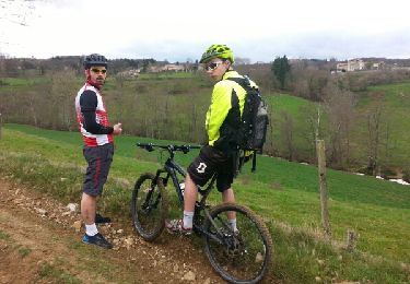 Tour Mountainbike Guilherand-Granges - Ponsoye 4 04 2015 - Photo