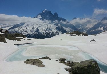 Randonnée Marche Chamonix-Mont-Blanc - lac blanc - Photo