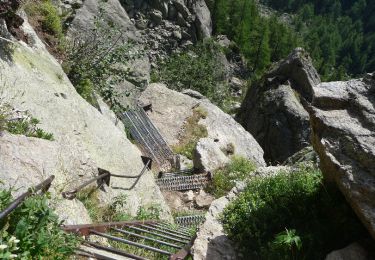 Trail Walking Chamonix-Mont-Blanc - Lac Blanc par les échelles - Photo