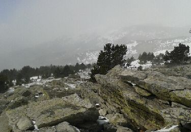 Randonnée Raquettes à neige Font-Romeu-Odeillo-Via - pic dels moros - Photo