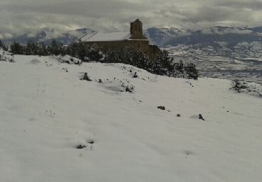 Randonnée Raquettes à neige Dorres - Chapelle de Belloc - Photo