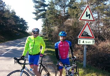 Tour Fahrrad Saint-Péray - Serre de Mure avec Gilles 26 03 2016 - Photo