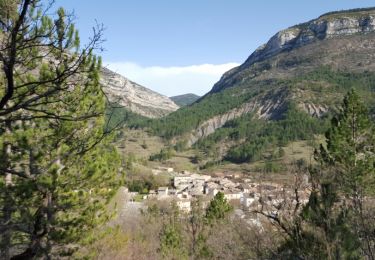 Percorso Marcia Rémuzat - Remuzat Rocher du Caire - Photo