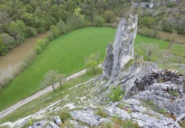 Tocht Mountainbike Rocamadour - rocamadour meyronne cougnaguet roca - Photo