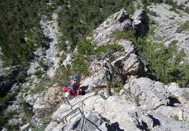 Trail Via ferrata Briançon - via de la croix de Toulouse à Besançon  - Photo