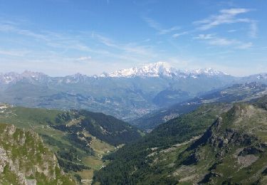 Trail Walking La Plagne-Tarentaise - Roche de Mio et retour par tunnel des Inversens - Photo