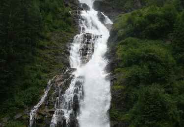Randonnée Marche Gemeinde Umhausen - La cascade de Stuibenfall - Photo