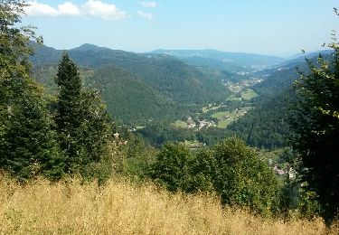 Randonnée V.T.T. Mittlach - Mittlach le Haut - Le Schweisel - Col du Hahnenbrunnen - Photo