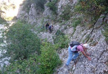 Excursión Senderismo Saint-Remèze - Ardèche-160927 - Gournier-Sauze - Photo