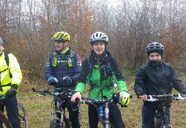 Randonnée V.T.T. Saint-Clément -   sortie vtt du 20112016 - Photo