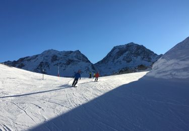Tour Andere Aktivitäten Bourg-Saint-Maurice - Ski rando sur piste Arc 1800 col grand Renard - Photo