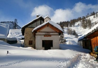 Trail Snowshoes Val-des-Prés - Granon - Photo