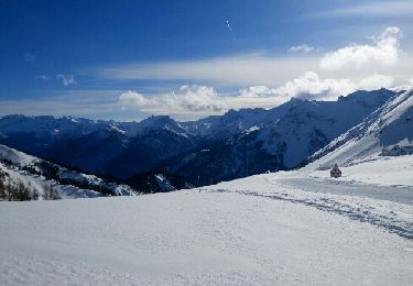 Tour Schneeschuhwandern Cervières - L'Izoard par la Mule  - Photo
