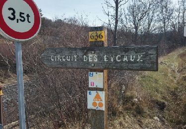 Tour Wandern Aspres-sur-Buëch - Circuit des Eygau.(09-03-17) - Photo