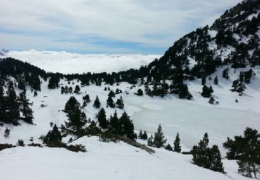 Randonnée Raquettes à neige Chamrousse -  Lac Achard - Col de la Botte depuis l'Arselle - Photo