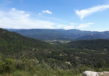Randonnée V.T.T. Belcodène - la montagne de Régagnas - Photo