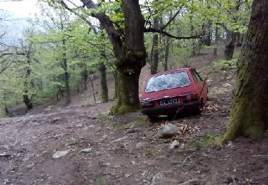 Percorso Altra attività Vallées-d'Antraigues-Asperjoc - visite terrain du haut 30-04-17 - Photo