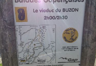 Tocht Stappen Gap - Viaduc du Buzon.(19-03-17) - Photo