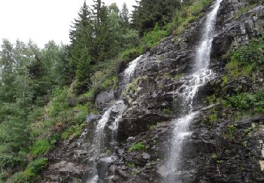 Randonnée Marche Vaujany - randonnée cascade de la Fare - Photo