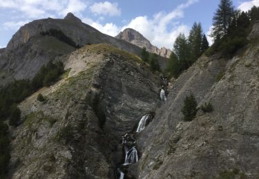 Tour Wandern Le Monêtier-les-Bains - le rocher Robert et le Grand lac - Photo