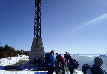 Tour Wandern Beaufort-sur-Gervanne - la Croix du vellan - Photo