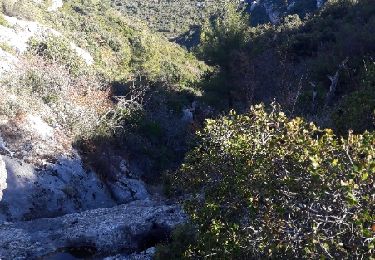 Tour Wandern Auriol - la crete des infernets - Photo