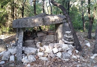 Percorso Marcia Cabasse - cabasse le trou des fées dolmen de gatee - Photo